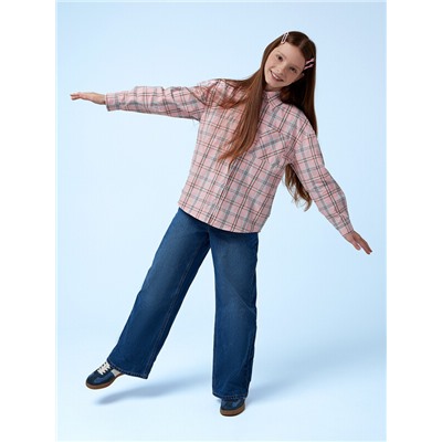 БРЮКИ ДЖИНСОВЫЕ ДЛЯ ДЕВОЧЕК (осенне-зимний ассортимент) 2025-2DTG501-2