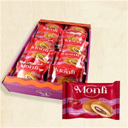 Печенье Monfi torty с вишневой начинкой 40г/Ванюшкины сладости/ (заказ по 5 шт)