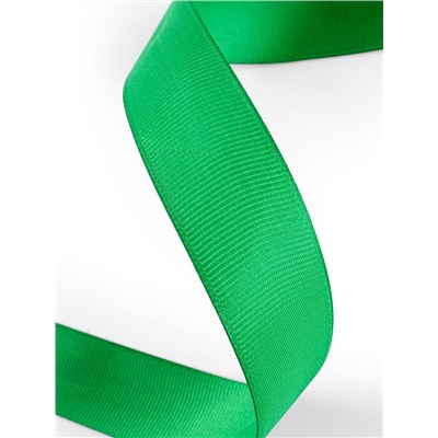 Лента репсовая, 25 мм, 23±1 м, зелёная №19