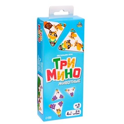 Настольная игра «Тримино. Животные»