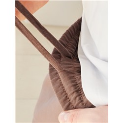 Шорты из тонкого футера с карманом на молнии