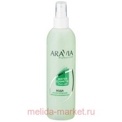 ARAVIA Professional Вода косметическая минерализованная с мятой витаминами после депиляции 300мл арт1023