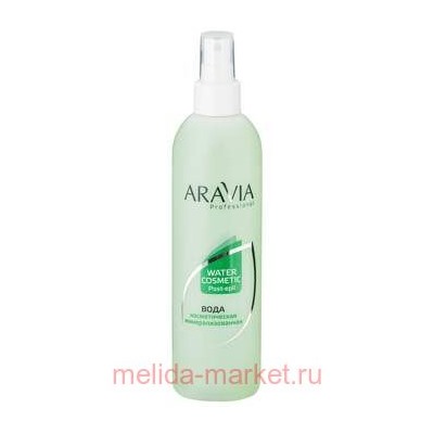 ARAVIA Professional Вода косметическая минерализованная с мятой витаминами после депиляции 300мл арт1023