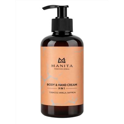 Manita Professional Парфюмированный крем для рук и тела / Tobacco, Vanilla, Saffron, 300 мл