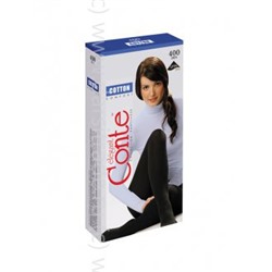Колготки женские Cotton 400 2-4 Conte Дроп