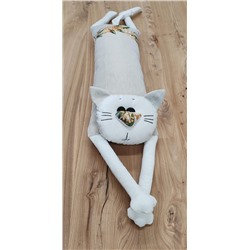 Мой котик Подушка Мимоза Белый 16х27х60 см 2517514