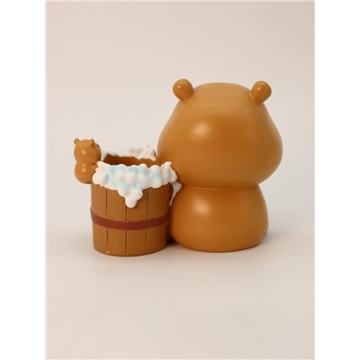 Ночник - подставка для канцелярских принадлежностей "Capycamera" (13.8 см)