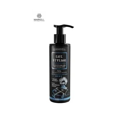 Markell LIFESTYLING Гель для укладки волос УЛЬТРАСИЛЬНАЯ ФИКСАЦИЯ 195мл