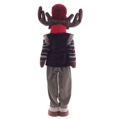 GAEM Игрушка набивная "Олень" (телескоп ноги), L93 W44 H191/109 см