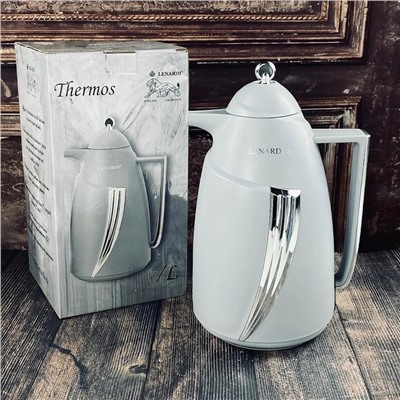 161-005 Термос 1000мл в под.уп.(х12)Пластик,стекло