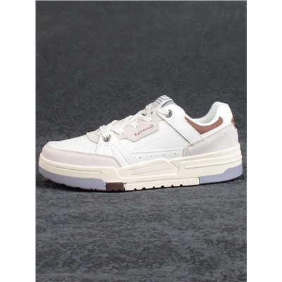 05-P232-4 GRAY/BROWN Кроссовки женские (натуральная замша, искусственная кожа)