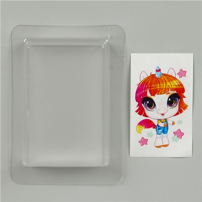 Мыло с картинкой своими руками «Магический единорог»‎, набор для мыловарения