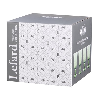 НАБОР БОКАЛОВ ИЗ 4 ШТ. "GRASSES" 270 МЛ/16 СМ