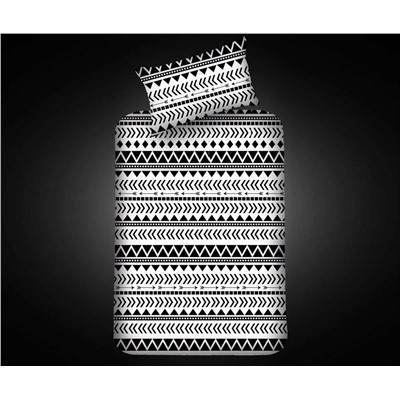100x200 см. 1 сп. Простынь на Резинке с Наволочкой Бязь Поликоттон B&W Artec