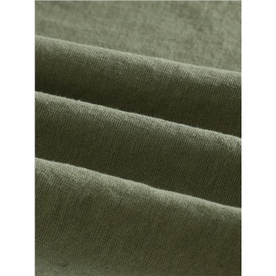 Пододеяльник SL Home Linen collection 150*220 см , цв.зелёный, лён30%/хлопок70%