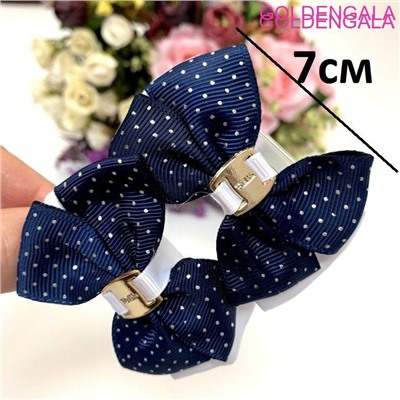 Резинка-бант Корея 2 шт диаметр 7 см Арт 11