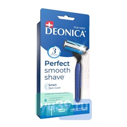 Станок для бритья DEONICA 3 FOR MEN со сменной кассетой