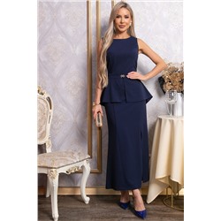 Платье Верное решение (синее) П14809-16М