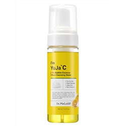 Dr.MeLoSo Очищающая вода для лица с витамином C / I'm Yuja С Vita Bubble Essence Pore Cleansing Water, 160 мл