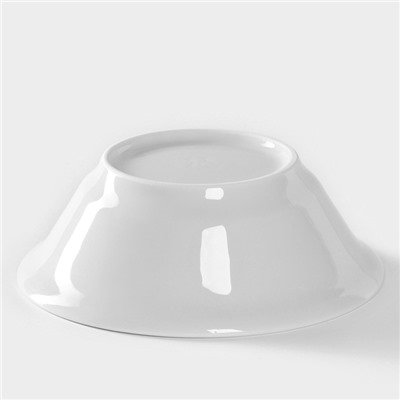 Салатник Добрушский завод «Идиллия», 360 мл, d=14.5 см, фарфор, белый