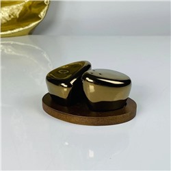 232-018 Набор солонок на подставке ВИНТАЖ в под.уп.(х48)Фарфор