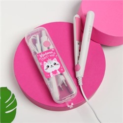 4505118 Щипцы-гофре мини «Милота спасет мир»