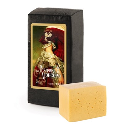 Сыр «Графиня де Монсоро» с ароматом топленого молока Ошмянский сыродельный завод( цена за 500гр)