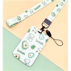 Футляр для карт на ленте "Avocado "