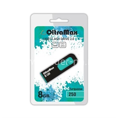 USB Flash 8GB Oltramax (250) бирюзовый