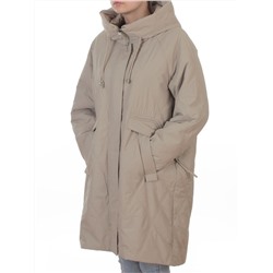 8010 BEIGE Куртка демисезонная женская (100 гр. холлофайбер)