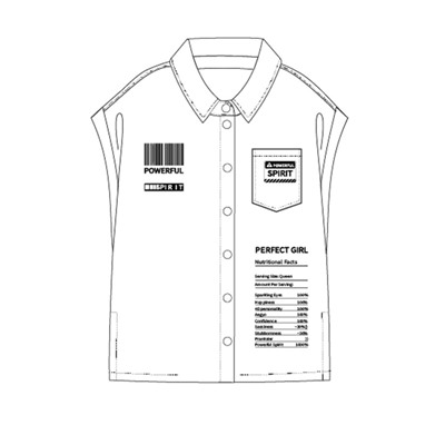 Блузка для девочки