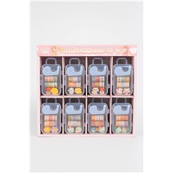 Канцелярский набор DIY в шкатулке "Suitcase", blue, шоу-бокс 16 шт.