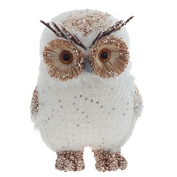 Фигурка декоративная "Сова", L13,5 W12 H21 см