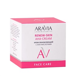 Aravia Laboratories Крем для лица обновляющий с АНА-кислотами / Renew-Skin AHA-Cream, 50 мл
