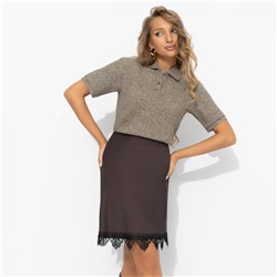 Юбка комбинированный с кружевом, Тайный знак