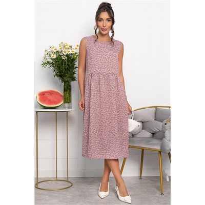 Платье Алена (пудра) П13812-48М