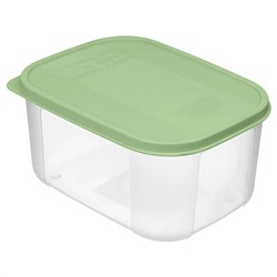 Контейнер для продуктов "Verona" прямоугольный 0,85 л с гибкой крышкой (зеленый) 222135018/08