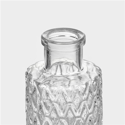 Банка для сыпучих Доляна «Холодок», 100 мл, 5×12 см, стекло, прозрачная