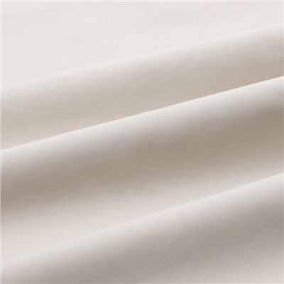 Простыня 1.5 спальная SL Home Percale 300ТС, 160×235 см, молочная, хлопок 100%