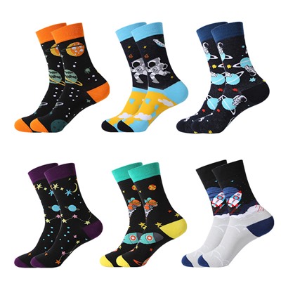 Tide, brand trend knee socks, European style, mid-length, Amazon, wholesale