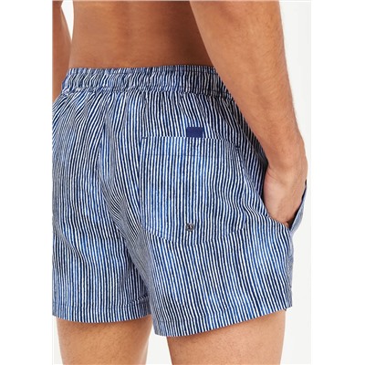 Stripe Short Swim Shorts