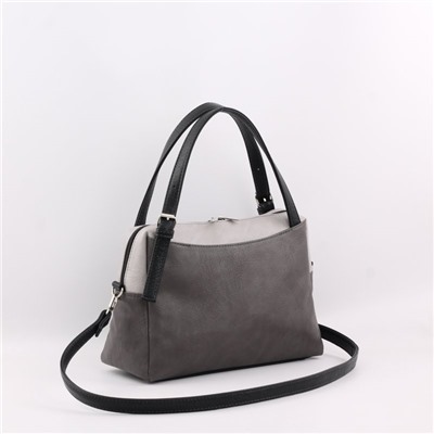 Сумка 364 мульти итальянский серо-черный