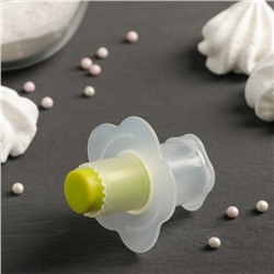 Плунжер кондитерский для заполнения начинкой выпечки Доляна, 6.5×4.5×3 см, МИКС