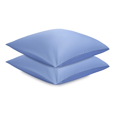 Набор наволочек из премиального сатина сиреневого цвета из коллекции Essential, 70х70 см