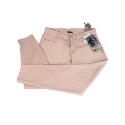 7757 PINK/BEIGE Джинсы карго женские
