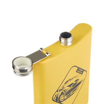Фляжка «Лучший водитель», нержавеющая сталь, 240 мл, 8 oz