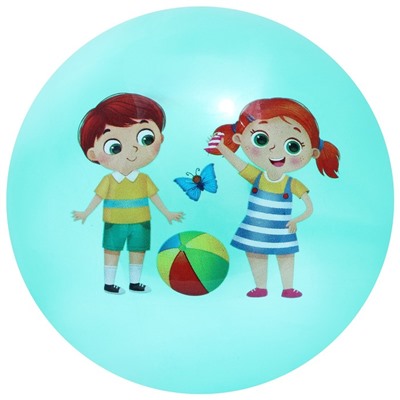 Мяч детский, d=22 см, 60 г, цвета МИКС
