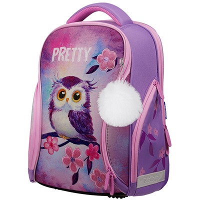 Ранец Berlingo Nova "Owl" 37*28*18см, 2 отделения, 2 кармана, анатомическая спинка