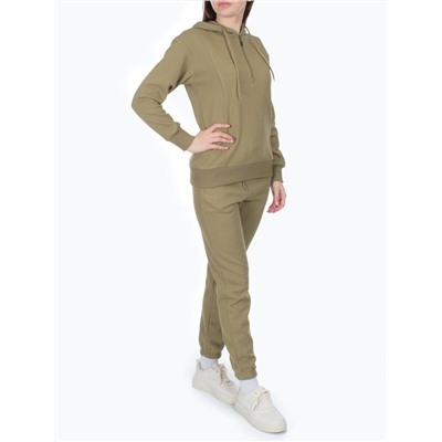 NOH109 KHAKI Костюм спортивный женский (хлопок 90%, полиэстер 10%)