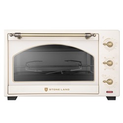 Электрическая печь STONELAND SLO-3801С Объем рабочей камеры 38 л, мощность 1600 Вт,цвет: кремовый
